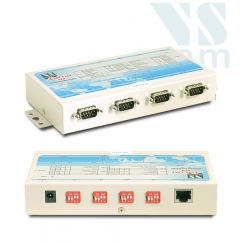 VScom 4 Ports (RS232/422/485) Serial Device Server NetCom 413