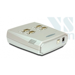 VScom USB to 4 RS232 Ports Adapter USB-4COM