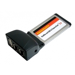 ExpresSCard to Fire Wire 800Mps 2 Port