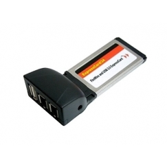  ExpressCard Combo USB2.0+Firewire (2+1 port) IEEE 1394a