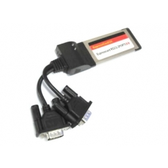  ExpressCard RS232 Serial 2 port