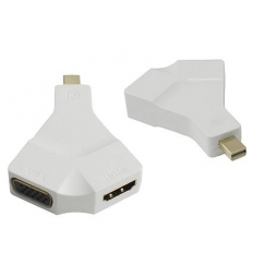  Mini DisplayPort  to HDMI+VGA Combo Converter