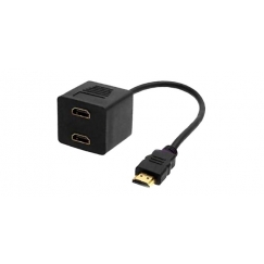 HDMI to 2 x HDMI Splitter Cable Adaptor