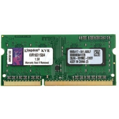 Kingston 4GB 1600MHz DDR3 SO-DIMM KVR16S11S8/4