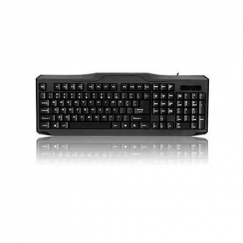 iMicro Modern Series 107-Key USB Keyboard (Black) - KB-US9851